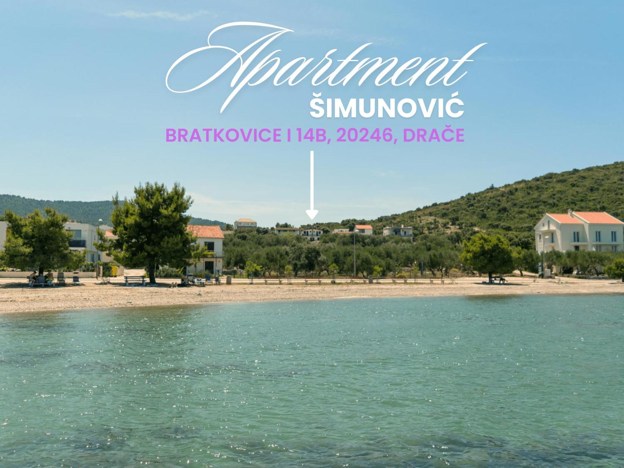 Apartment Simunovic Drače Εξωτερικό φωτογραφία